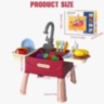 Set de Joacă Chiuvetă pentru Copii cu Apă Recirculabilă și Accesorii 