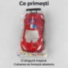 Mașină de poliție sport cu inerție, 29 cm