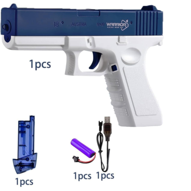Pistol Electric cu Apă Reîncărcabil (culoare aleatorie) 