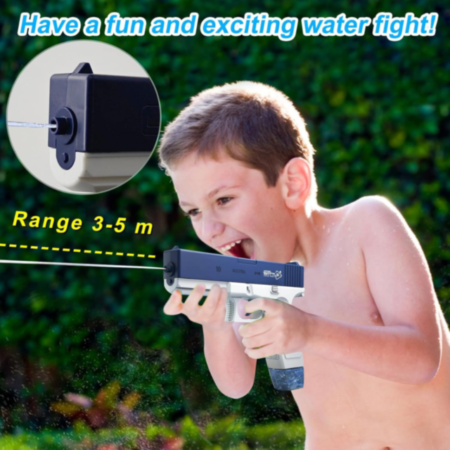 Pistol Electric cu Apă Reîncărcabil (culoare aleatorie) 