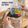 Puzzle educativ din lemn cu cifre și animale
