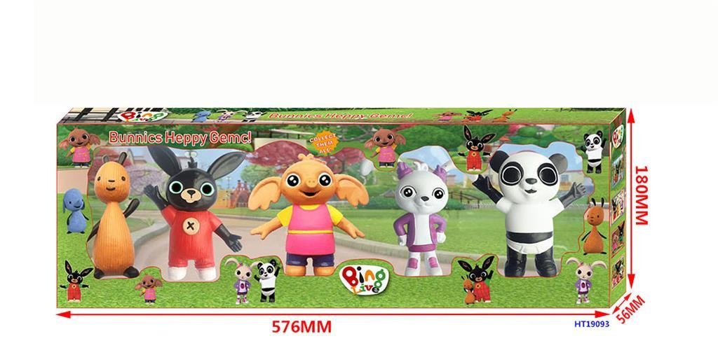 Set 5 Figurine Bing and Friends cu Lumini