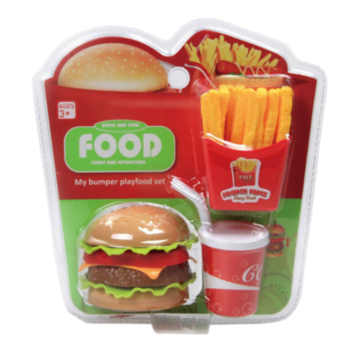 Set Menu McDonalds cu Hamburger, Cartof Pai și Cola | image