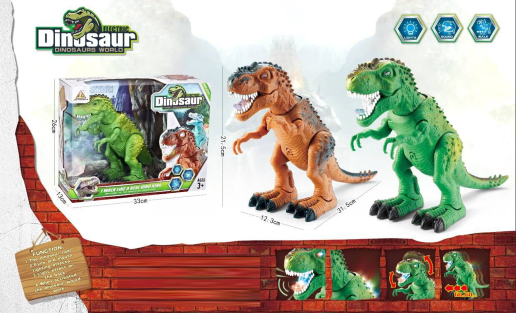 Тиранозавр Интерактивный с Реалистичным Звуком и Движением