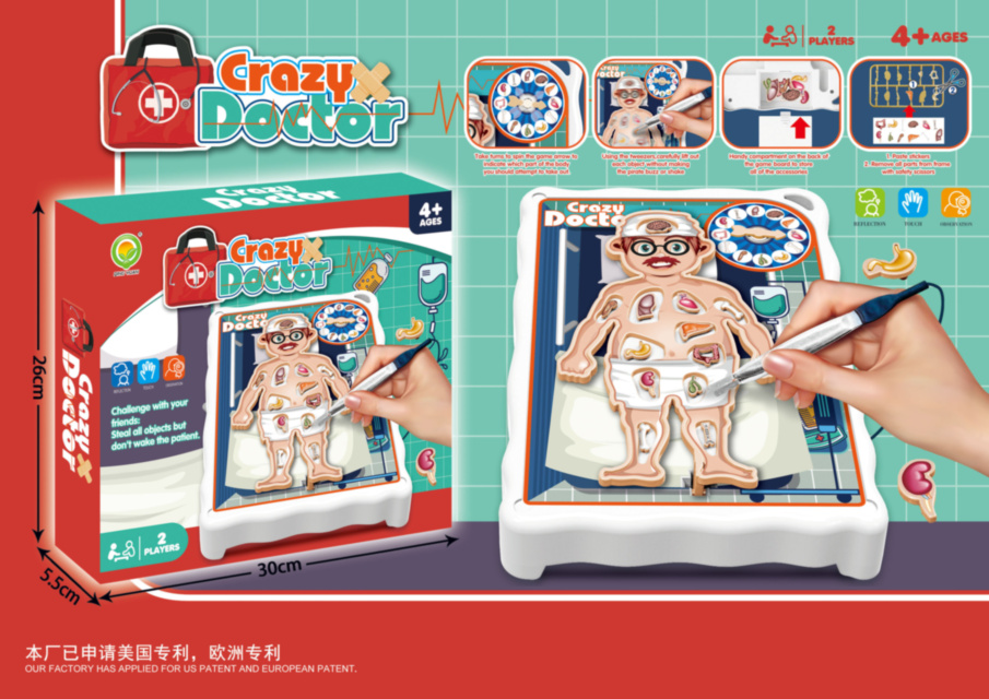 Doctorul Nebun, joc de îndemânare Crazy Doctor