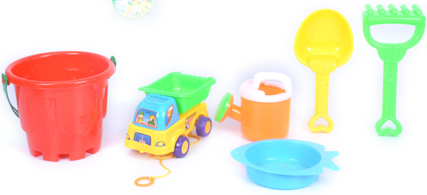 Mini Camion cu 5 Accesorii de Nisip