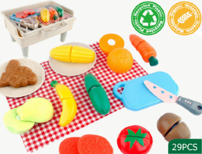 Set de joacă BBQ – Grătar pentru copii (29 de piese) | image