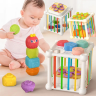 Cub multifuncțional educativ - Jocuri senzoriale și logice