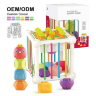 Cub multifuncțional educativ - Jocuri senzoriale și logice