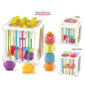Cub multifuncțional educativ - Jocuri senzoriale și logice