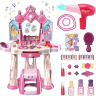 Măsuță de Toaletă pentru Prințese | Lumini, Sunete și Accesorii Incluse