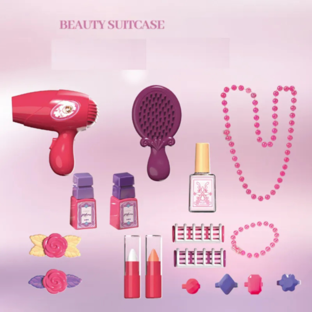 Măsuță de Toaletă pentru Prințese | Lumini, Sunete și Accesorii Incluse