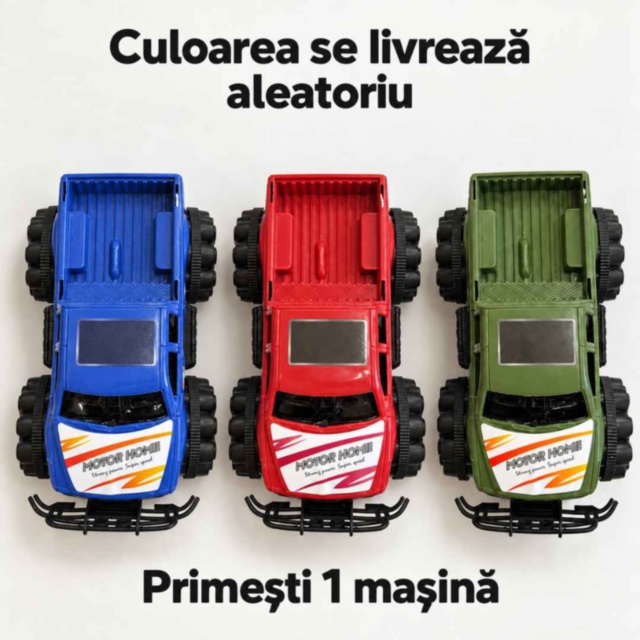 Mașină pickup off-road cu roți mari, 26 cm