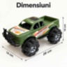 Mașină pickup off-road cu roți mari, 26 cm