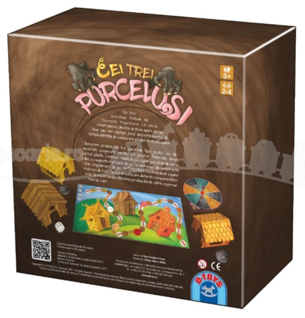 Cei Trei Purceluși  joc de societate