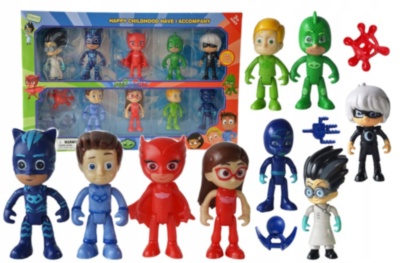 Eroii în Pijamale, set 9 Figurine  | image