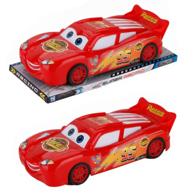 Mega Fulger McQueen cu Fricțiune, 40cm 