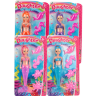 1buc. Jucărie sirenă „Daughter of the Sea” cu figurine marine