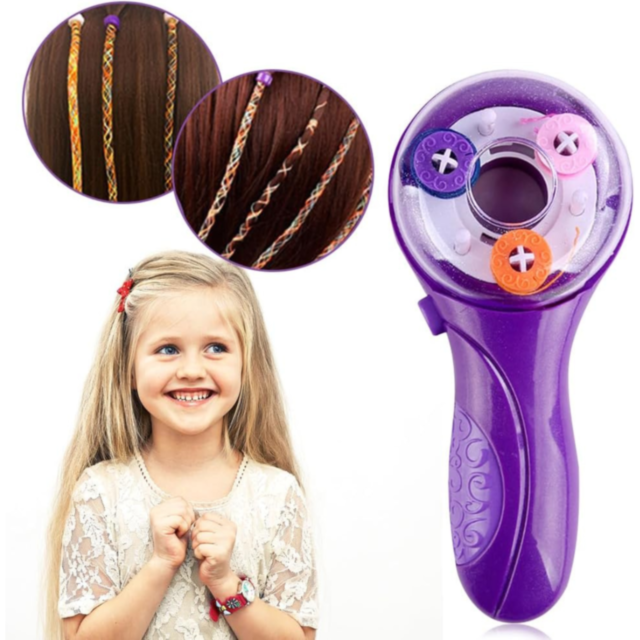 Aparat Electric de Împletit Păr Braided Fashion – Set Accesorii Coafură pentru Fetițe