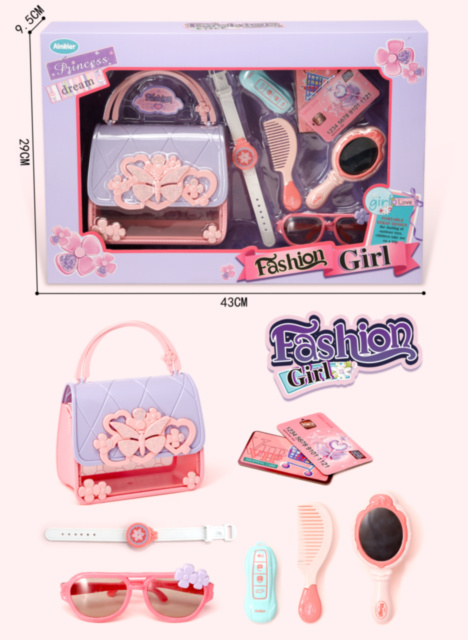 Poșetă cu Accesorii Fashion