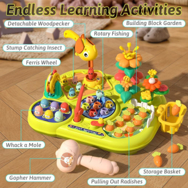 Masa Educațională pentru Copii – Jocuri de Dezvoltare și Distracție