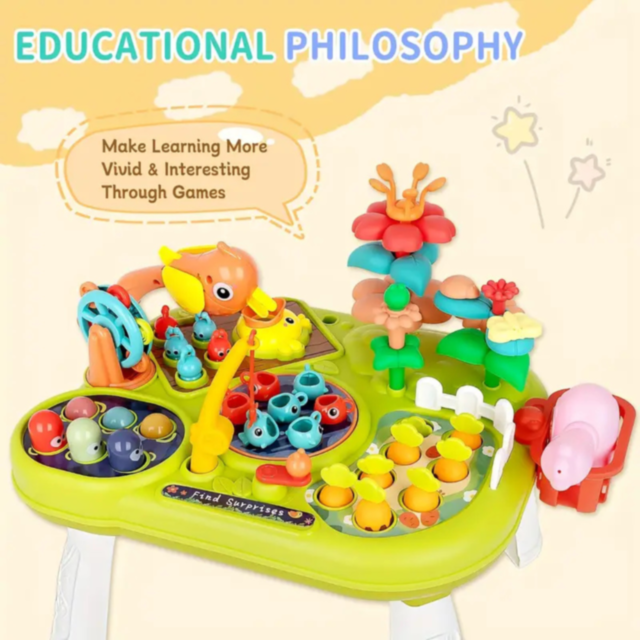 Masa Educațională pentru Copii – Jocuri de Dezvoltare și Distracție