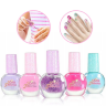 Set Lacuri de Unghii pentru Copii "Little Princess" cu Efect Sclipitor