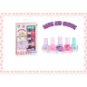 Set Lacuri de Unghii pentru Copii "Little Princess" cu Efect Sclipitor