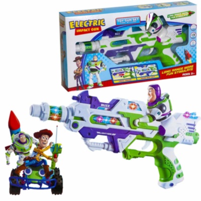 Pistolul Buzz Lightyear cu Lumini și Sunete, 38cm | image