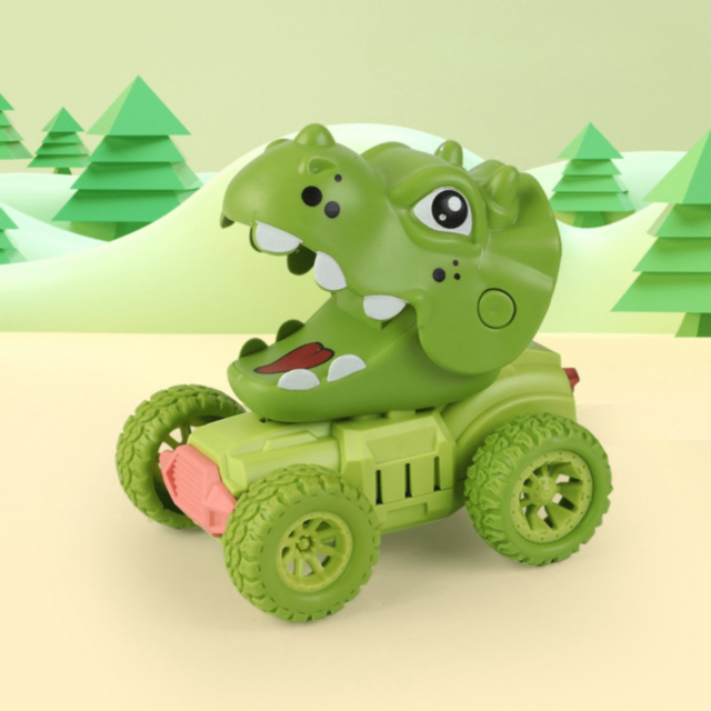 1buc. Mașinuță Dinozaur Colorată Press & Go (model aleatoriu)