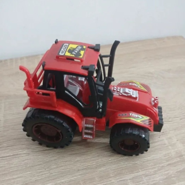 1buc. Tractor de fermă pentru copii jucărie utilaj agricol (culoare aleatorie)