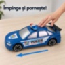 Mașină de poliție cu inerție și eleron, 29 cm