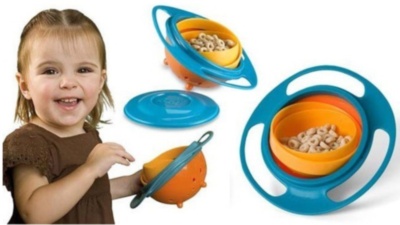 Bol Rotativ cu Sistem Anti-Răsturnare (conținutul nu se varsă) | image