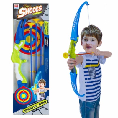 Arc cu 3 Săgeți și Țintă, 66cm  | image