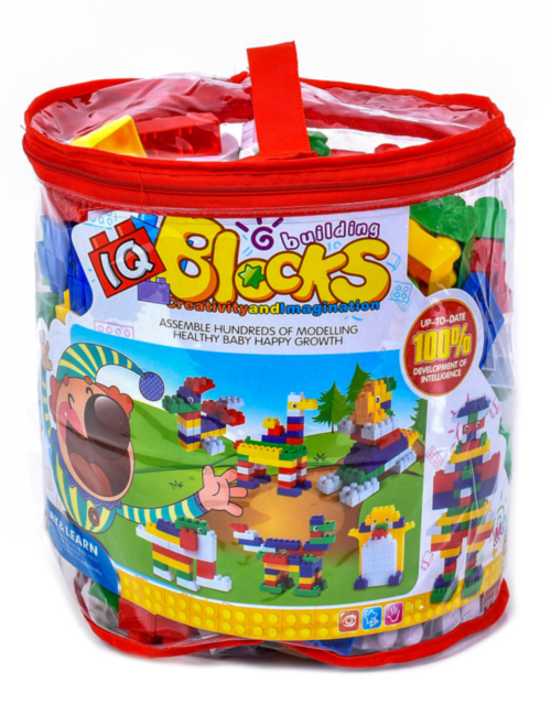 Set de Construcție din 200 Blocuri Colorate 