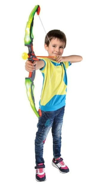 Arc cu Lumini și Săgeți cu Ventuze