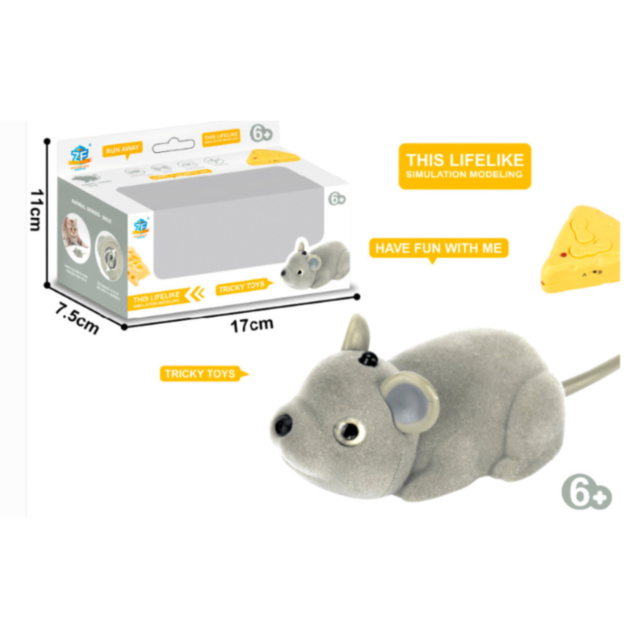 Șoricelul Jucăuș: Jucărie Realistă cu Telecomandă