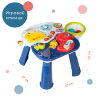 Măsuță Interactivă 3 în 1 cu Pian, Coș de Baschet și Activități Educative