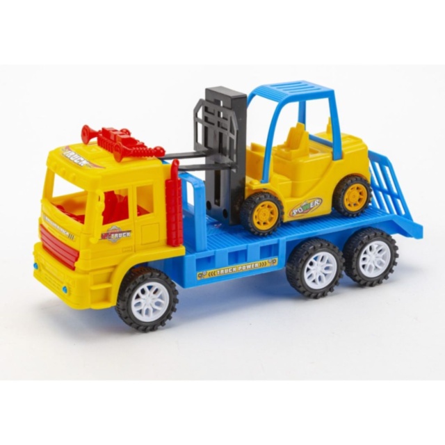Camion Transport cu Stivuitor de Jucărie pentru Copii (culoare aleatorie)