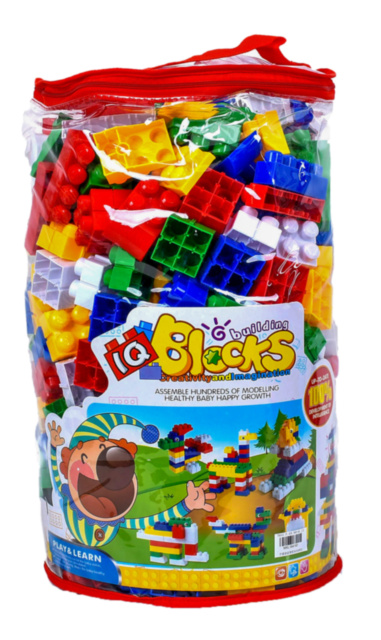 Set de Construcție din 340 Blocuri Colorate 