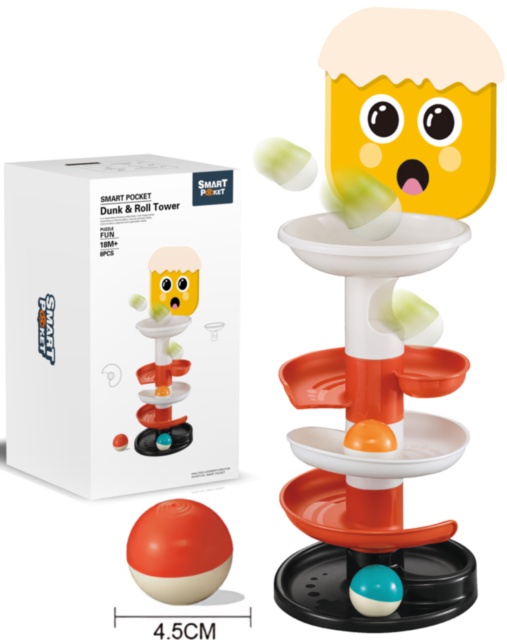 Горка для Шариков, развивающая игрушка со звуками