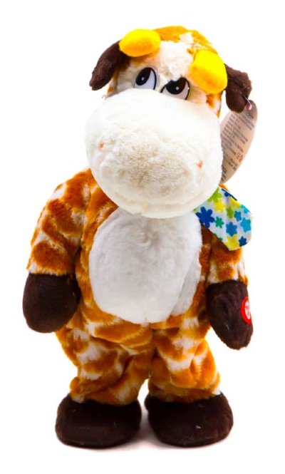 Văcuța de pluș care dansează și cântă 32cm | image