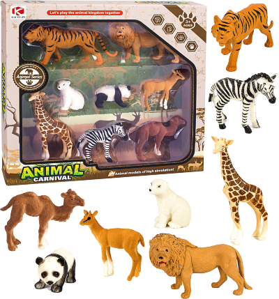 Set 8 Animale din Junglă | image