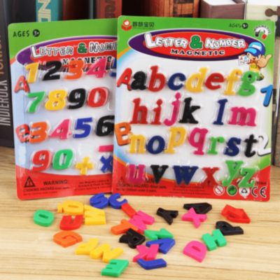 Litere Magnetice Minuscule Colorate pentru Copii | image