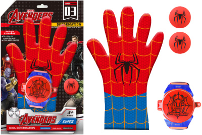 Omul Păianjen, Mănușa cu Lansator de Discuri  | image