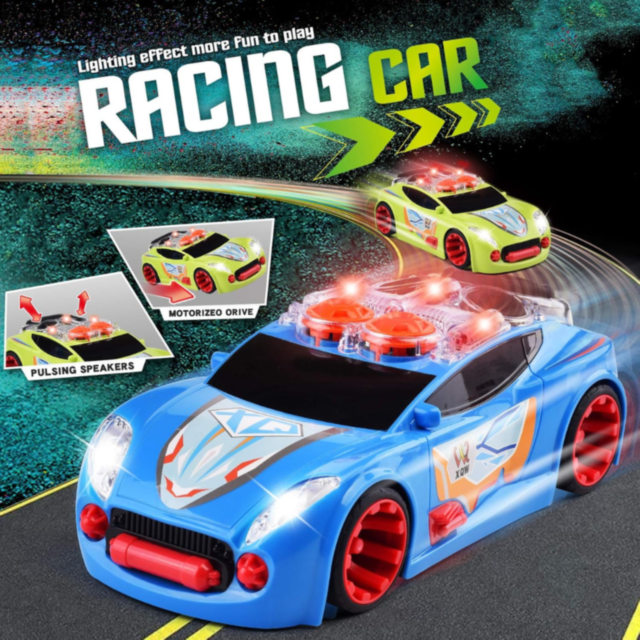 Mașinuță de Curse cu Lumini și Sunete – Racing Car