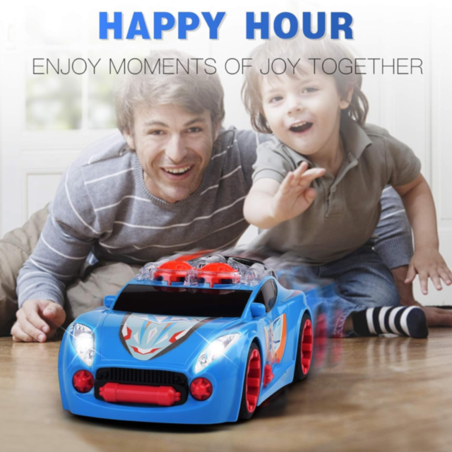 Mașinuță de Curse cu Lumini și Sunete – Racing Car