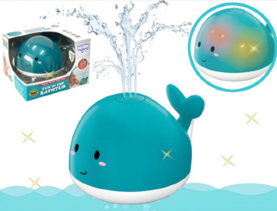 Balena Jucăușă pentru Baie cu Jet de Apă și Lumini Colorate | image