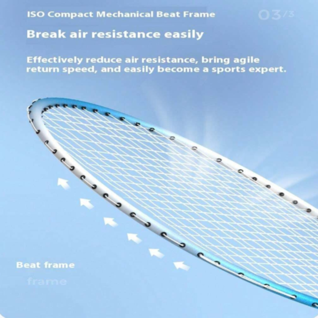 Set Badminton cu 2 Rachete și Husă – Performanță și Viteză