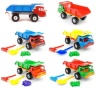 Camion cu Lopățica, Greblă și Formă de Nisip, 42cm